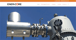 Desktop Screenshot of ener-core.com